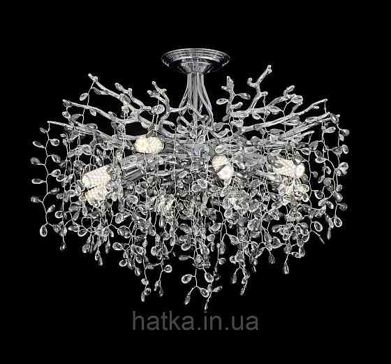 Люстра кришталева Sirius Ш C33031-460 CH кришталеві грона Київ