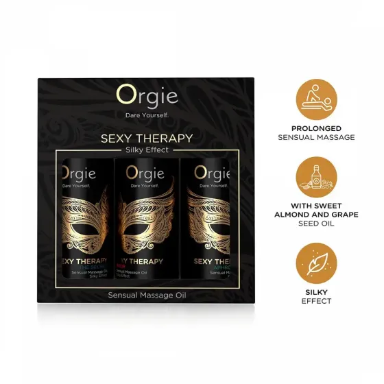 Набір масажних олій Orgie – Sexy Therapy Mini Size Collection (3х30 мл) Львів