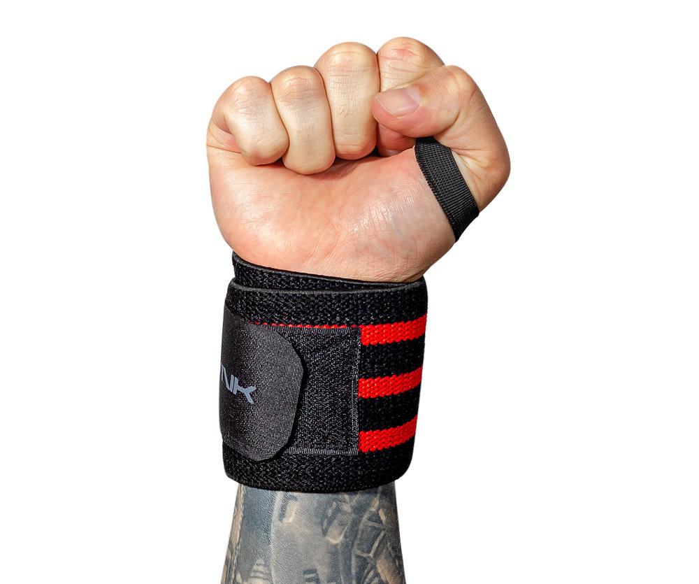 Кистьові бинти VNK для посиленої фіксації зап'ястків під час жиму штанги захисту зап'ястків під час тренувань Київ - фото 8
