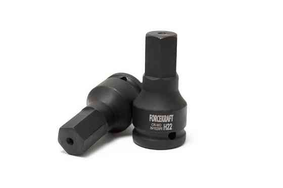 Головка-бита ударная 6-гранная 26мм,3/4" FORCEKRAFT FK-26410026MPB Одеса