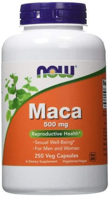 Мака Now Foods Maca 500 мг 250 вегетарианских капсул Киев - изображение 1