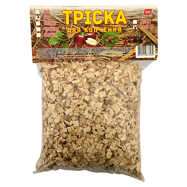 Тріска для копчення Дуб 400г Харків - фото 1