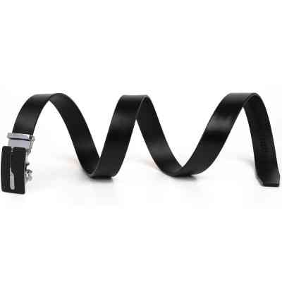 Ремень Vintage Мужской с матовой пряжкой Черный (20335) Винница