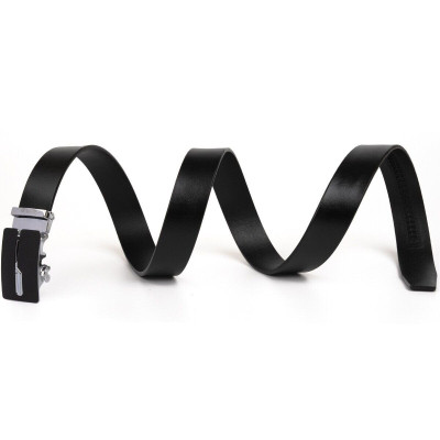 Ремень Vintage Мужской с матовой пряжкой Черный (20335) Винница - изображение 2