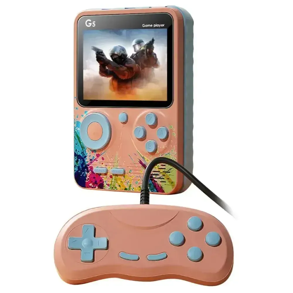 Портативная игровая консоль G5S+джойстик, 500 встроенных игр / Детская игровая приставка к телевизор Коломия - фото 2