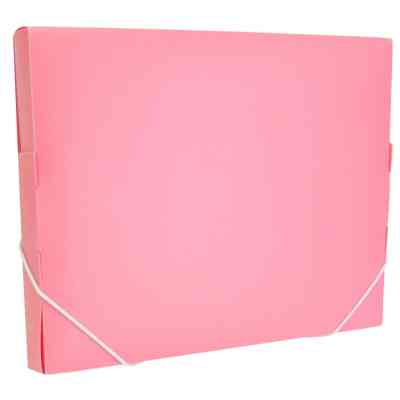 Папка на резинках Optima А4 30 мм, пастельна рожева (O35616-89) Вінниця