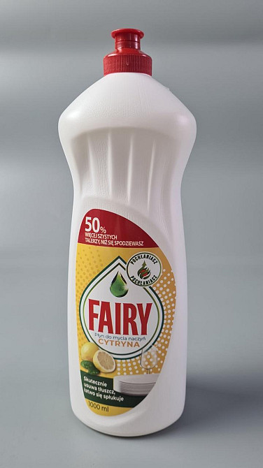 Моющее средство для посудыFairy 1 л. Лимон  (1 шт) Харьков - изображение 1