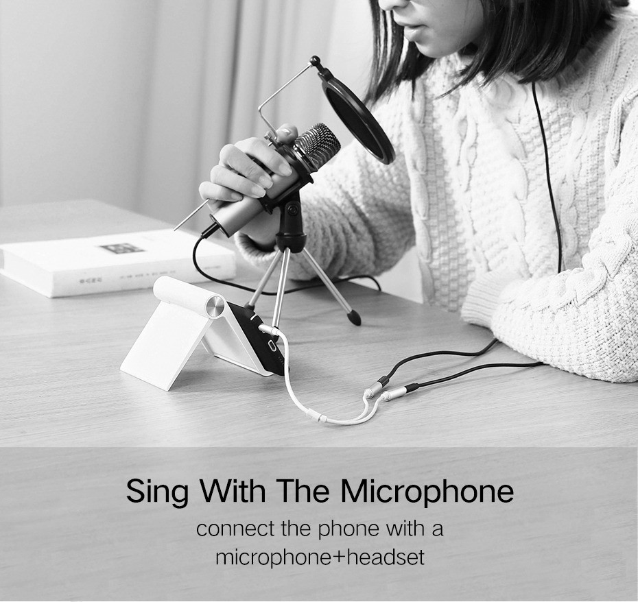 Розвідувач для навушників і мікрофон Ugreen CTIA UG-30619 (Серій) Миколаїв - фото 7