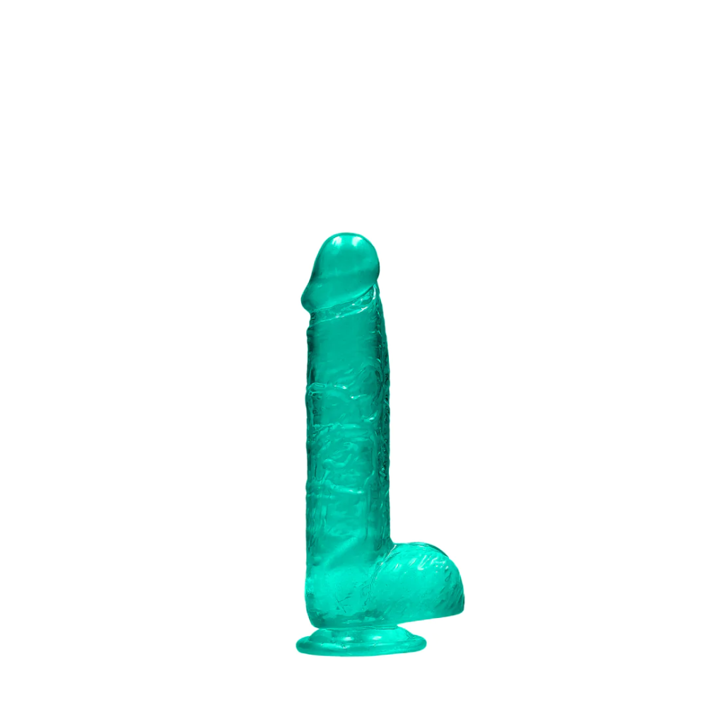 Фалоімітатор - Realrock Dildo 6" Turquoise Sex Aura Київ - фото 3