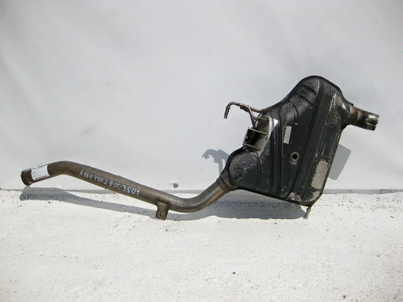 Mercedes-Benz  A1644902915 Глушник задній лівий ML W164 OM642 V6 3.0 cdi Одеса - фото 2