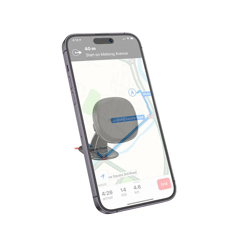 Автотримач для телефона BOROFONE BH103 Cloud magnetic car holder(center console) Black Киев - изображение 7