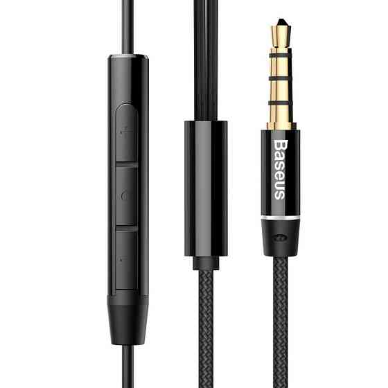 Навушники Baseus Enock H06 lateral in-ear Wire Earphone Black 3.5 mini-jack Київ