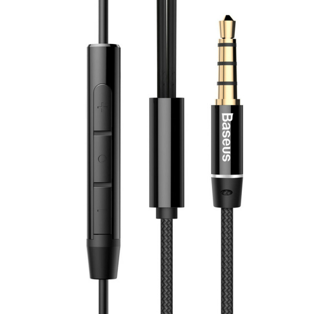 Навушники Baseus Enock H06 lateral in-ear Wire Earphone Black 3.5 mini-jack Київ - фото 3