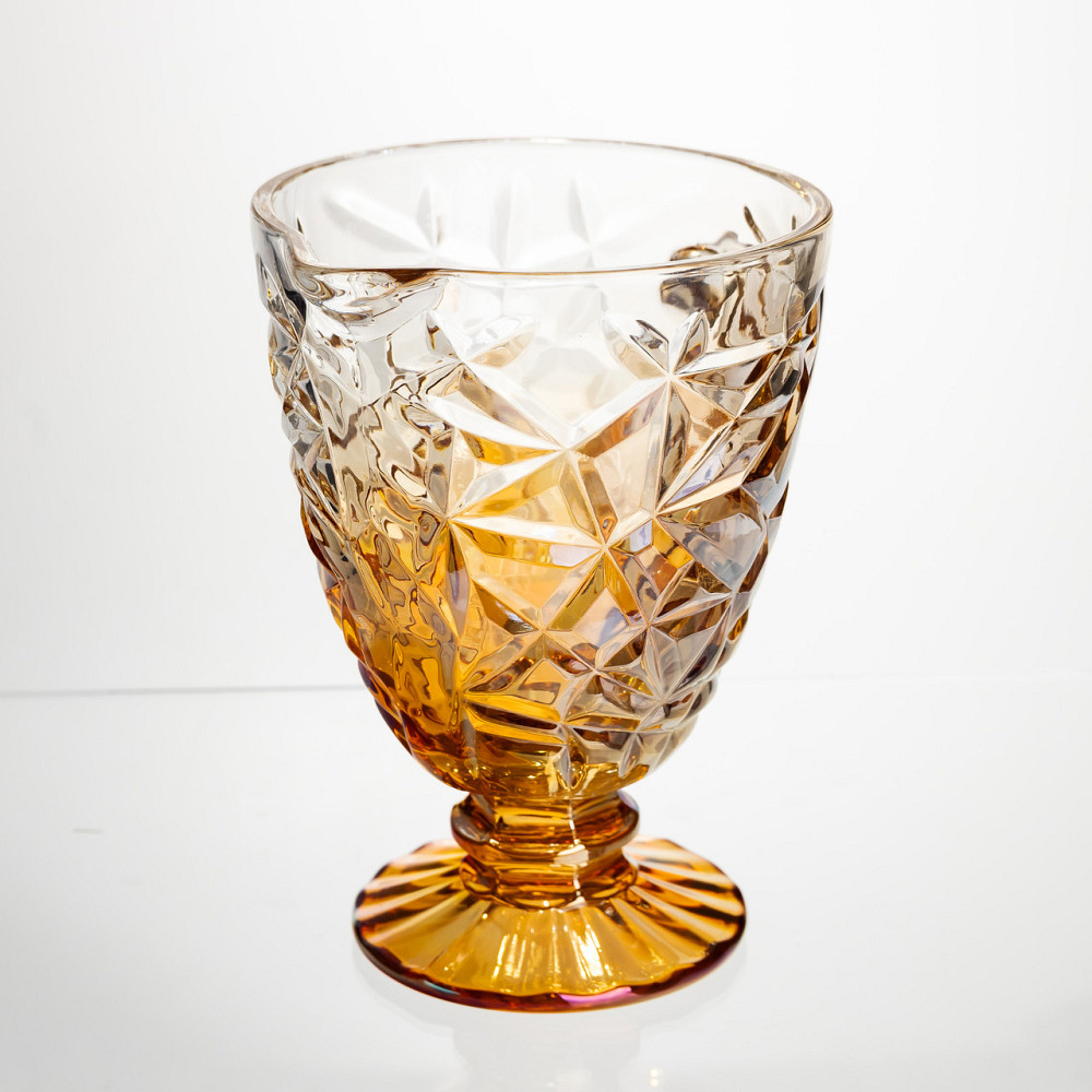 Глечик скляний для компоту 1,2 л ребристий фігурний Yiwu HP-19-187 Коломия - фото 2