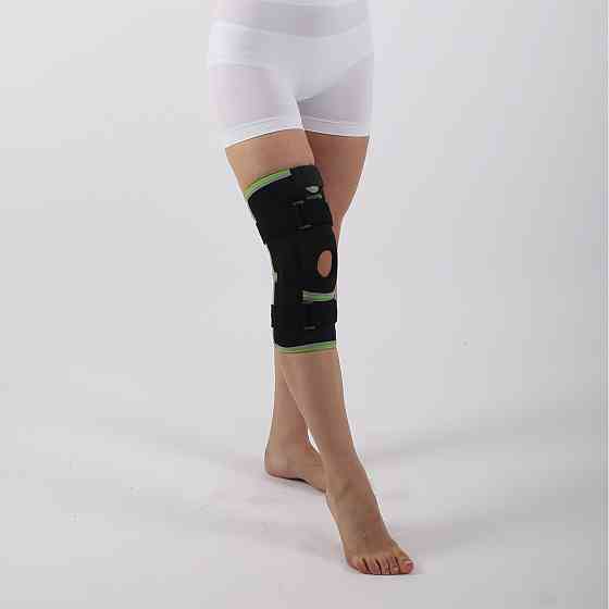 Бандаж на коліно з бічними пружинами та ременями ORTHOPEDICS MEDICAL SMT2103 наколінник неопреновий Розмір XL Кам'янець-Подільський