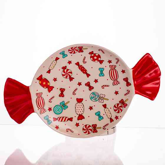 Різдвяна десертна тарілка Merry Christmas Ø15.5 см Київ