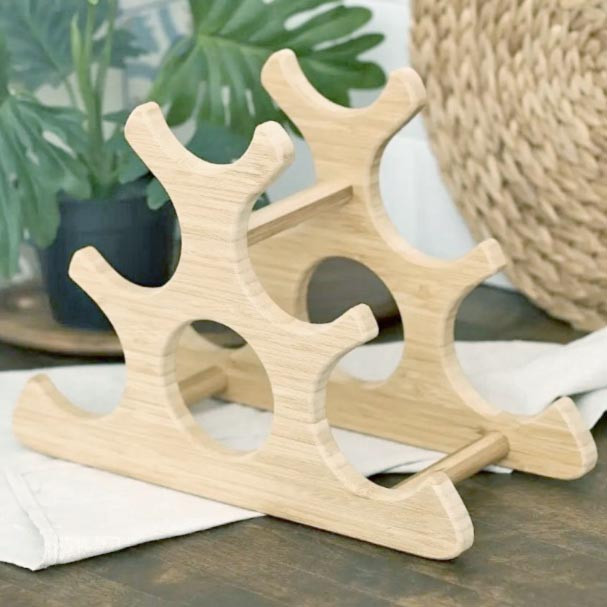 Настольная винная полка 