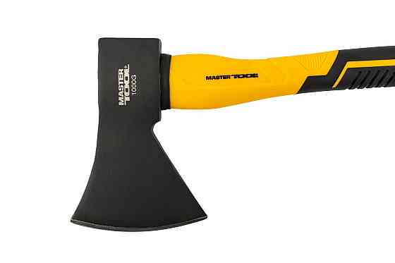 Топор MASTERTOOL 1000 г HRC50 фиберглассовая ручка 370 мм 05-0906 Ровно