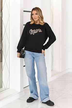 Модний жіночий світшот "Magnetic" | Норма і батал Київ