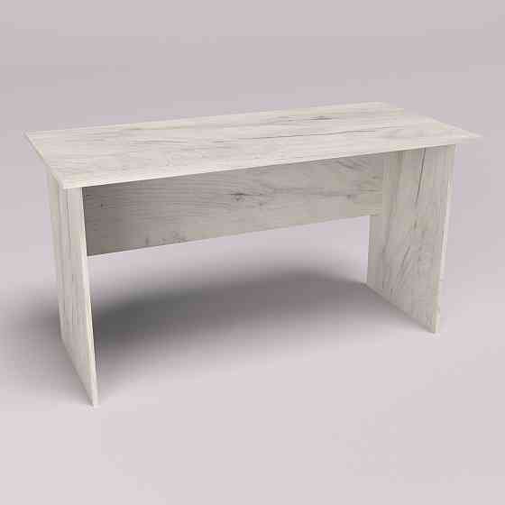 Стіл офісний СП, Дуб Крафт Білий, 1400/650/760 Львів