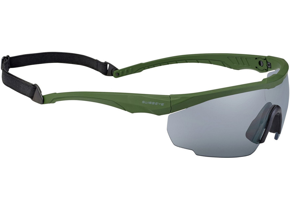 Балістичні Окуляри захисні з 2 змінними лінзами + чохол Swisseye "Blackhawk" (40423) Olive Нововолинськ - фото 2