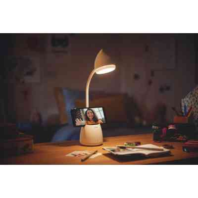 Настільна лампа Philips LED Reading Desk lamp Hat 4.5W, 3000/4000/5700K, 1800mAh (Lithium battery), білий (929003241007) Вінниця