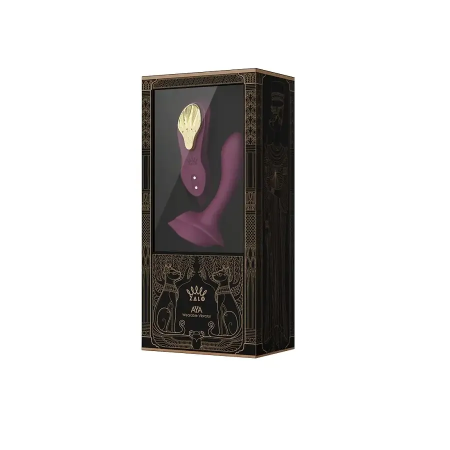 Смарт-вібратор у трусики Zalo - AYA Velvet Purple, насадка та пульт ДК Львів - фото 9