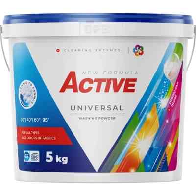 Стиральный порошок Active PR Universal С ароматом свежести 5 кг + Дозатор (4820196010685) Вінниця