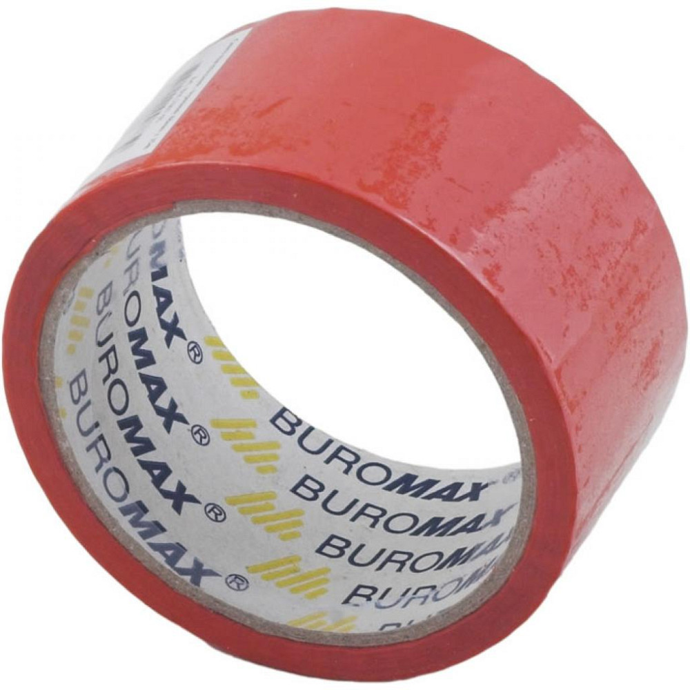 Скотч Buromax Packing tape 48мм x 35м х 43мкм, red (BM.7007-05) Вінниця - фото 1