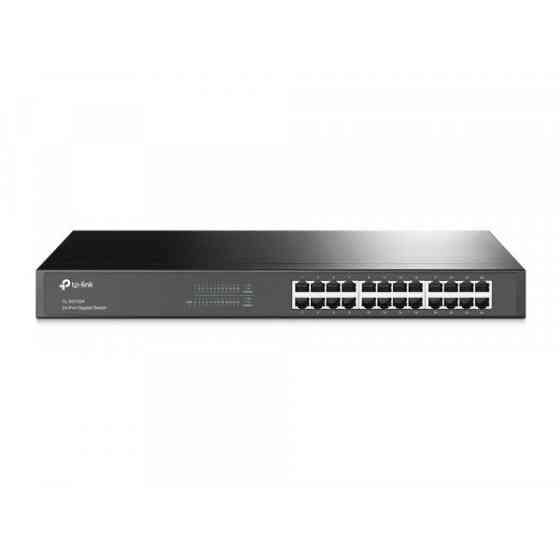 Комутатор TP-Link TL-SG1024, 24-Port Gigabit Switch, для монтажу в стійку (TL-SG1024) Киев