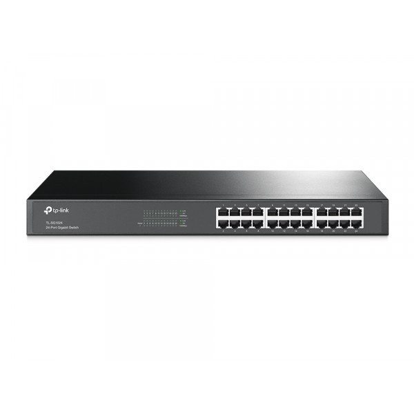 Комутатор TP-Link TL-SG1024, 24-Port Gigabit Switch, для монтажу в стійку (TL-SG1024) Киев - изображение 1
