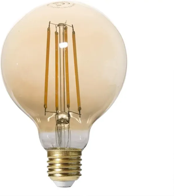 Світлодіодна лампа Едісона E27 6W димована ExtraStar зі спіральною ниткою розжарювання Дніпро - фото 2