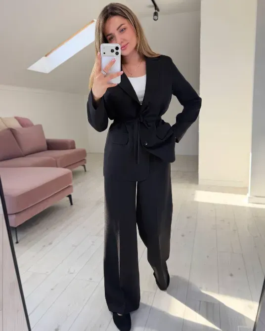 Жіночий костюм креп (жакет + штани) 42–52 | можна окремо Одеса - фото 10