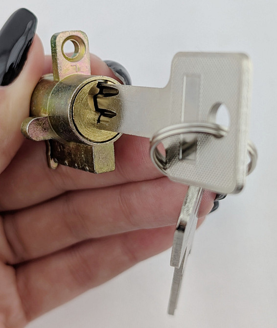 Електронний готельний замок PES Hotel, правосторонній, чорний Київ - фото 10