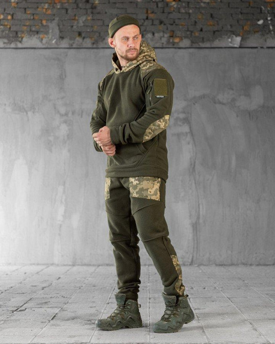 Флисовый спортивный костюм oblivion TARANTUL олива ВТ0598 Одесса - изображение 3