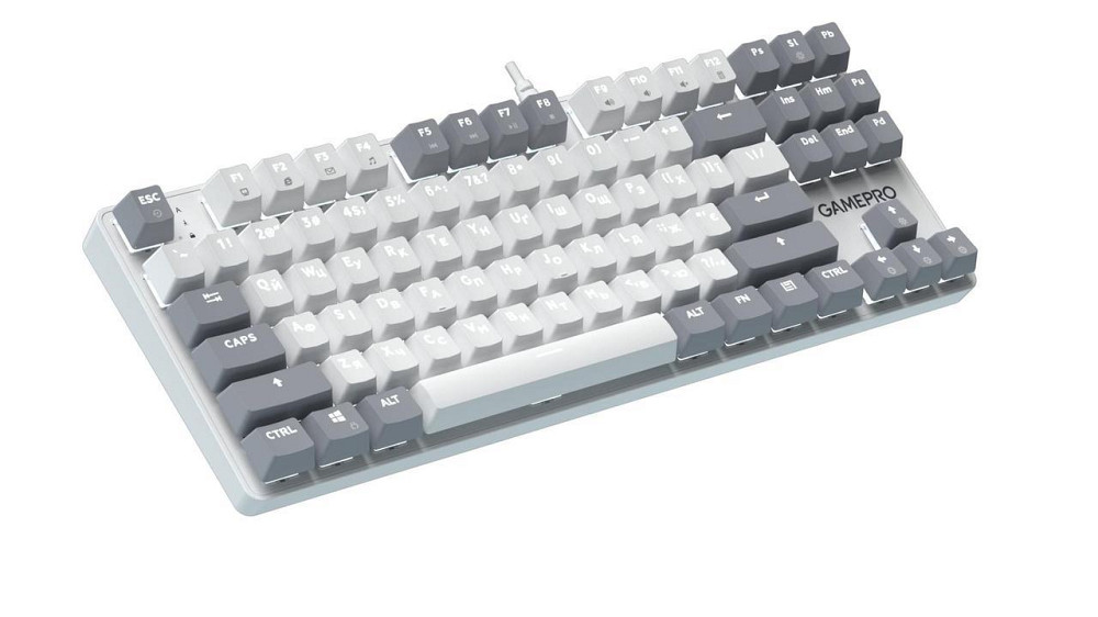 Клавиатура GamePro Genesis Metallic MK110W Outemu Red Swithes USB White ( 16972 ) Харьков - изображение 3