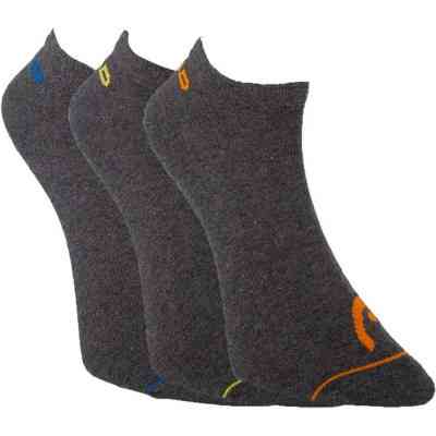 Носки Head Sneaker 3P Unisex 761010001-002 3 пари Темно-сірий 43-46 (8718824970332) Винница