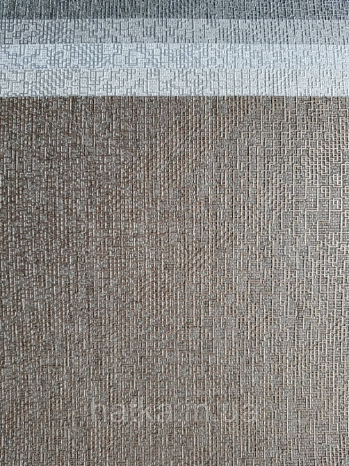 Обои виниловые на флизелине AdaWall Beta 1.06x10 коричневые геометрия полоски рисунок бронзовый 1102-5 Киев - изображение 2