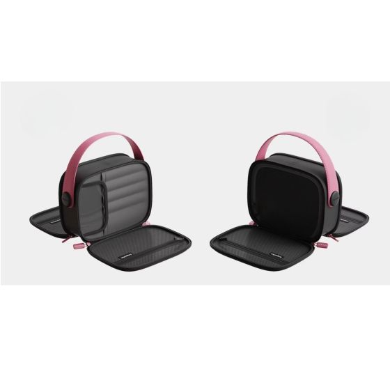 Сумка силіконова косметичка дорожня для аксесуарів у ванну кімнату та душ, EVA водонепроникна, чорна Кам'янець-Подільський