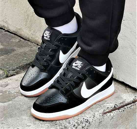 Кроссовки Nike Force Черные Мужские Форсы Кожаные Найк (размеры: 41) Днепр