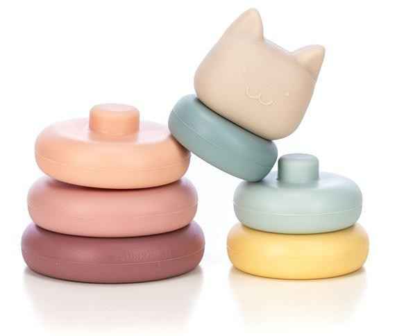 Силіконовий сортер FreeON Вежа Kitty, multicolour Киев - изображение 1