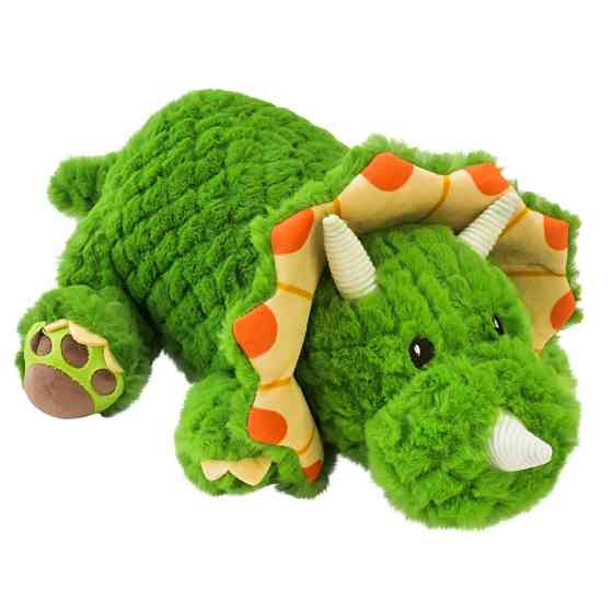 Дитяча м'яка іграшка "Динозавр Трицератопс" K15204 розмір 37 см Вінниця