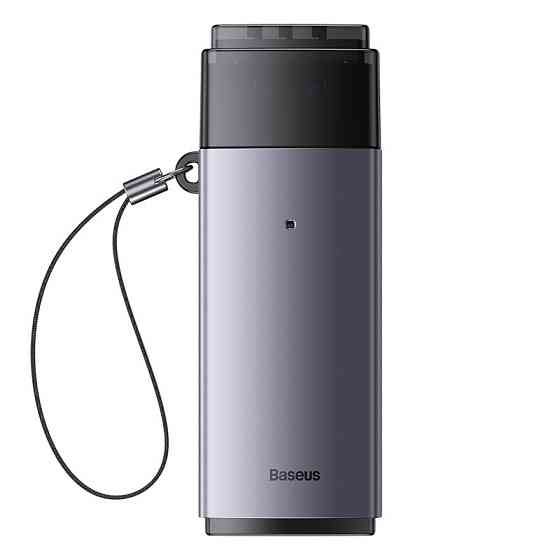 Кардрідер Baseus Lite Series USB-A to SD / TF Card Reader Grey Одеса