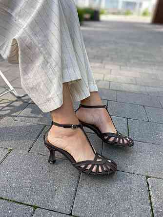 Nikos Босоніжки жіночі Niko`s 2556 шоколадні (літо, шкіра натуральна) (5951) Коломия