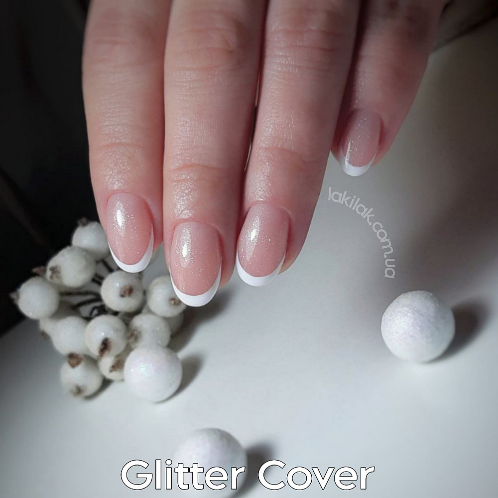Гель для нарощення нігтів Польща Glitter Cover 50мл Херсон - фото 1
