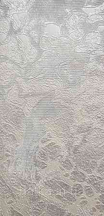 Шпалери вінілові на флізеліні AdaWall Roka 1.06х10 абстракція під камінь сірі сріблясті 3д 23101-3 Київ