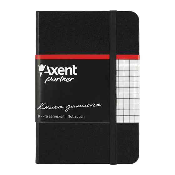 Книга записна Axent Partner, 95*140, 96sheets, square, black (8301-01-А) Вінниця