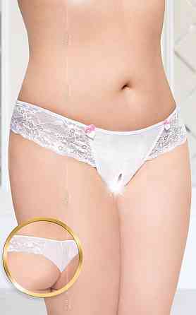 Жіночі трусики - Panties 2424, white - XL Sex Aura Київ