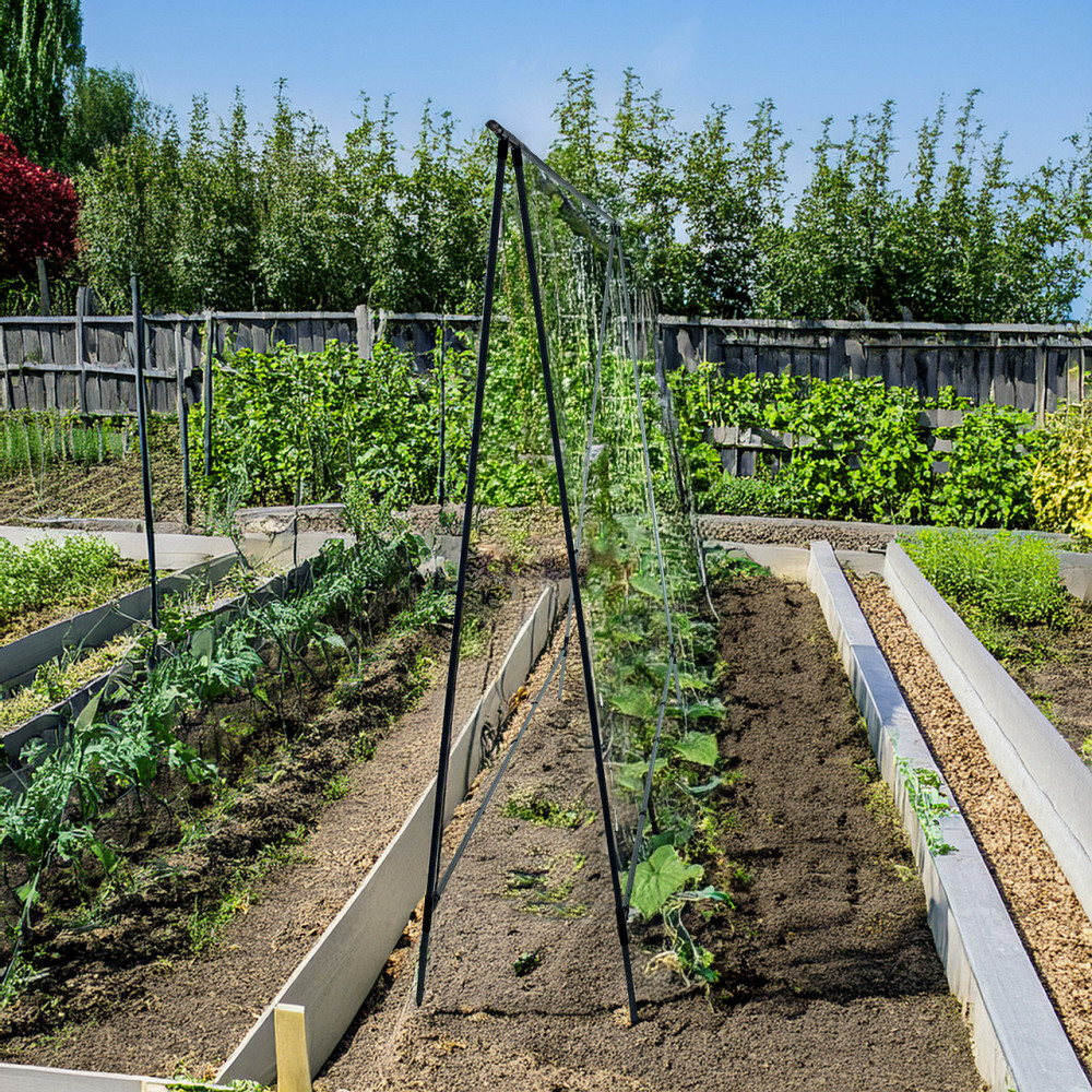 Шпалера для огірків подвійна Chipo Lina - висока металева опора для кучерявих рослин у комплекті з с Борисполь - изображение 6
