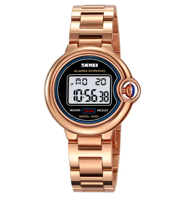 Годинник жіночий наручний Skmei 2285 Рожеве золото Київ - фото 1